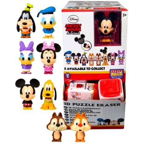 Disney - Mickey & Friends Puzzle Pals 3D Eraser Blind Bag