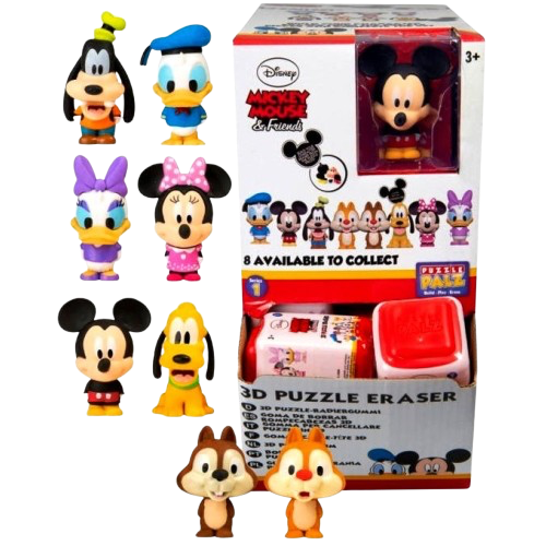 Disney - Mickey & Friends Puzzle Pals 3D Eraser Blind Bag