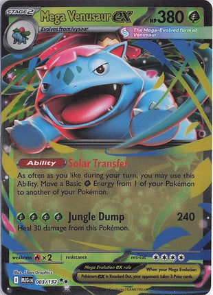 Mega Venusaur ex 003/132