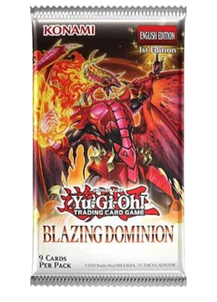 Yu-Gi-Oh - Blazing Dominion Booster Pack
