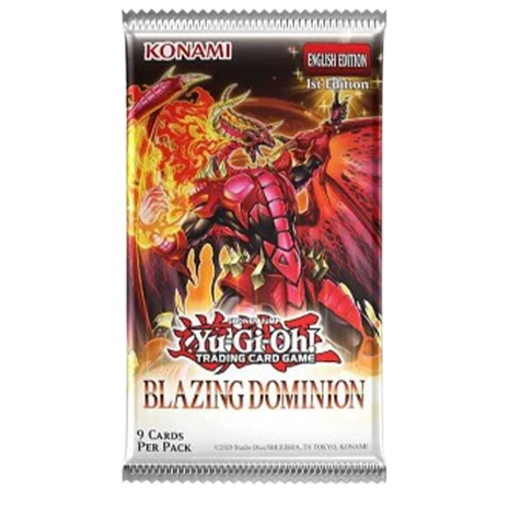 Yu-Gi-Oh - Blazing Dominion Booster Pack