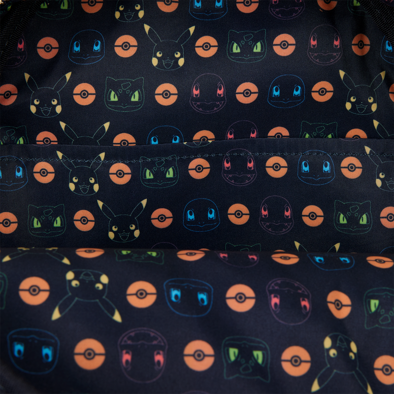 Loungefly - Pokemon Faux Denim All Over Print Mini Backpack