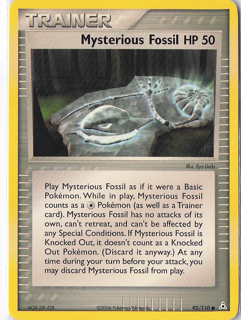 Mysterious Fossil HP 50 92/110