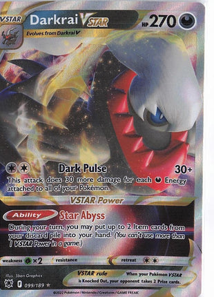 Darkrai VSTAR 099/189