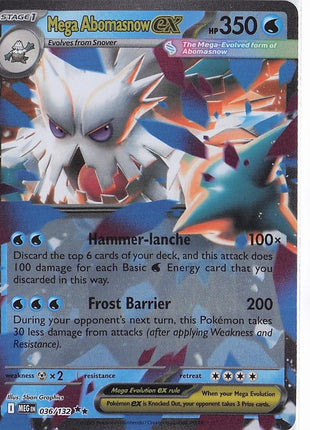 Mega Abomasnow ex 036/132