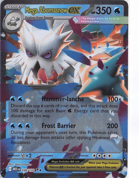 Mega Abomasnow ex 036/132