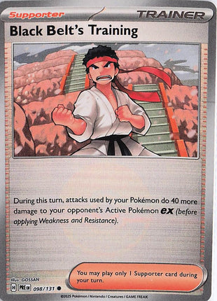 Black Belt’s Training 098/131 (Pokeball)
