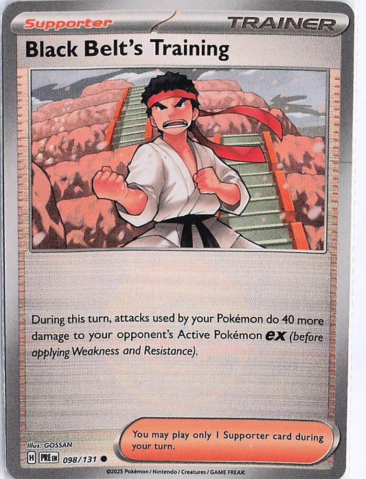 Black Belt’s Training 098/131 (Pokeball)