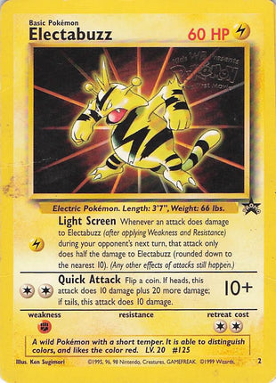 Electabuzz Promo 2