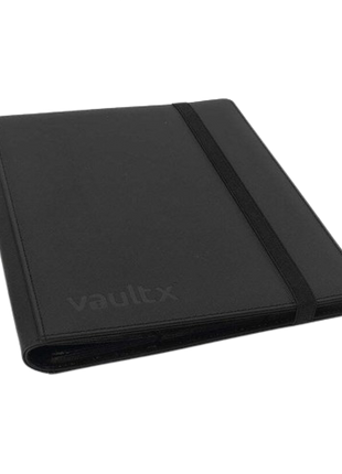 Vault X - Black 9 Pocket Exo Tec Strap Binder