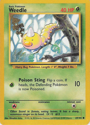Weedle 69/102