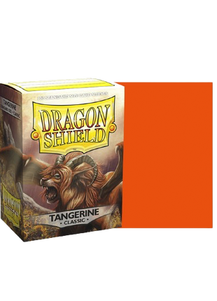Dragon Shield - Classic Tangerine Sleeves (100)
