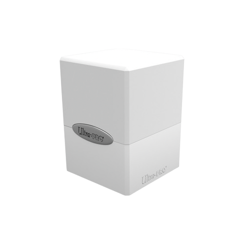 Ultra Pro - Arctic White Satin Cube Deck Box