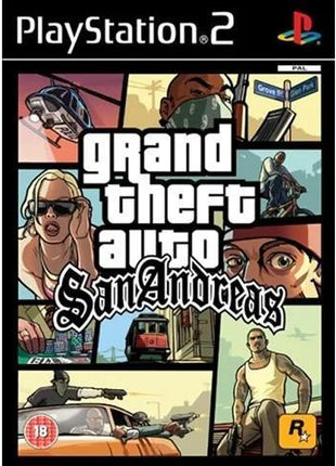Grand Theft Auto: San Andreas (PS2) - Preowned
