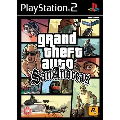 Grand Theft Auto: San Andreas (PS2) - Preowned