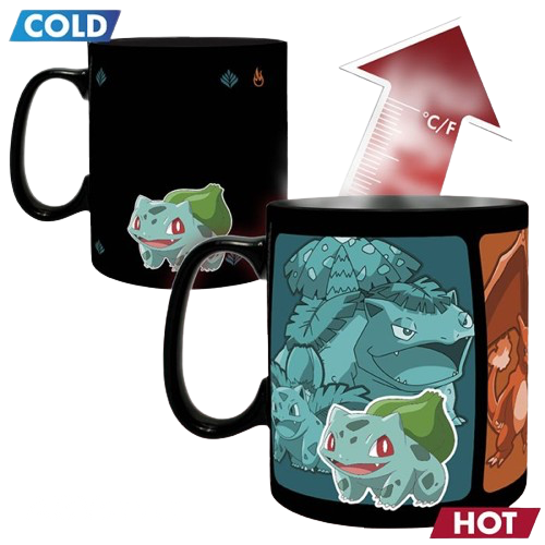 Pokemon - Kanto Evolution Heat Change Mug