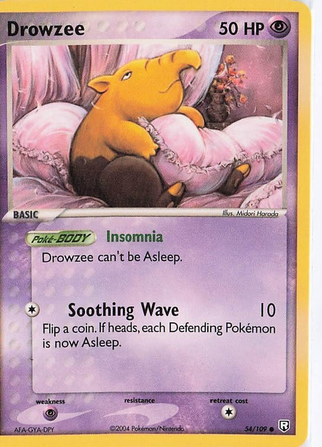 Drowzee 54/109