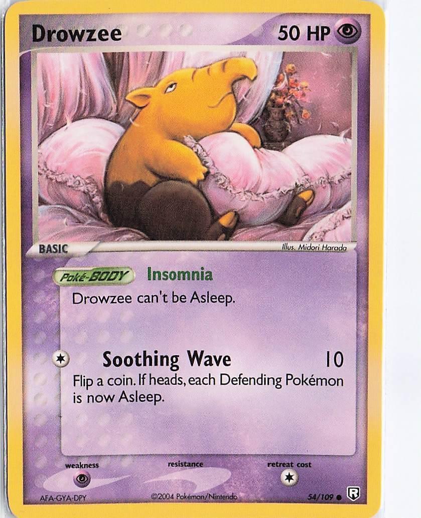 Drowzee 54/109
