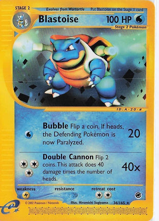 Blastoise 36/165