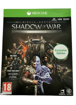 Middle Earth: Shadow Of War - Silver Edition (Xbox One) - Preowned