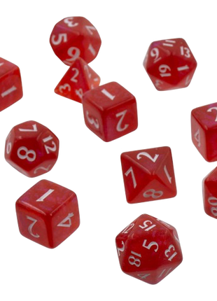 Ultra Pro - Eclipse: Apple Red 11 Dice Set