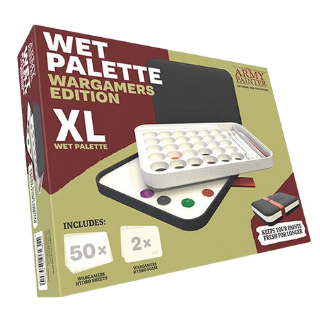 The Army Painter - Wet Palette XL Wargamers Edition