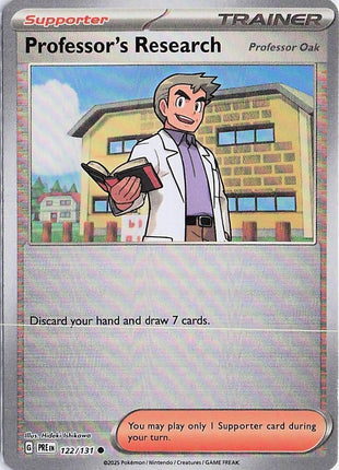 Professor’s Research 122/131 (Pokeball Holo)