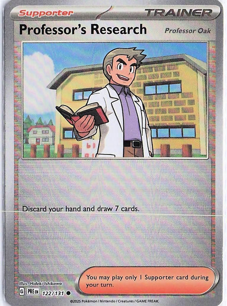 Professor’s Research 122/131 (Pokeball Holo)