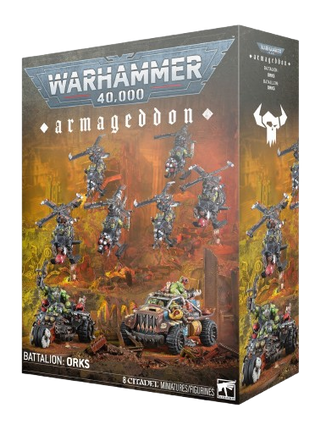 Warhammer 40K - Armageddon Battalion: Orks