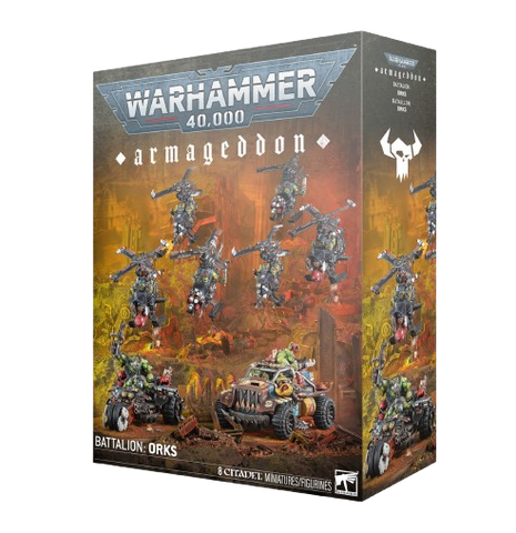 Warhammer 40K - Armageddon Battalion: Orks