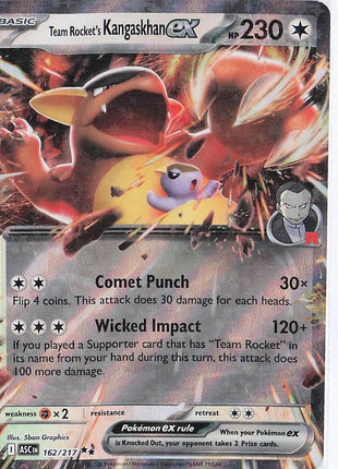 Team Rocket's Kangaskhan ex 162/217