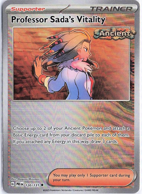 Professor Sada’s Vitality 120/131 (Pokeball Holo)
