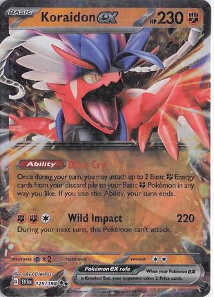 Koraidon ex 125/198