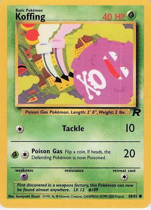 Koffing 58/82