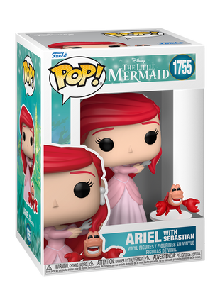 The Little Mermaid - Ariel with Sebastian #1755 Funko Pop!