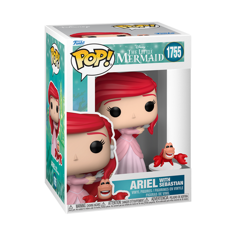 The Little Mermaid - Ariel with Sebastian #1755 Funko Pop!