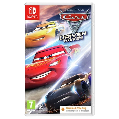Cars 3 Driven To Win (Nintendo Switch - Code In Box)
