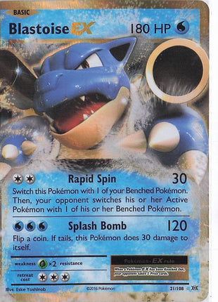 Blastoise EX 21/108