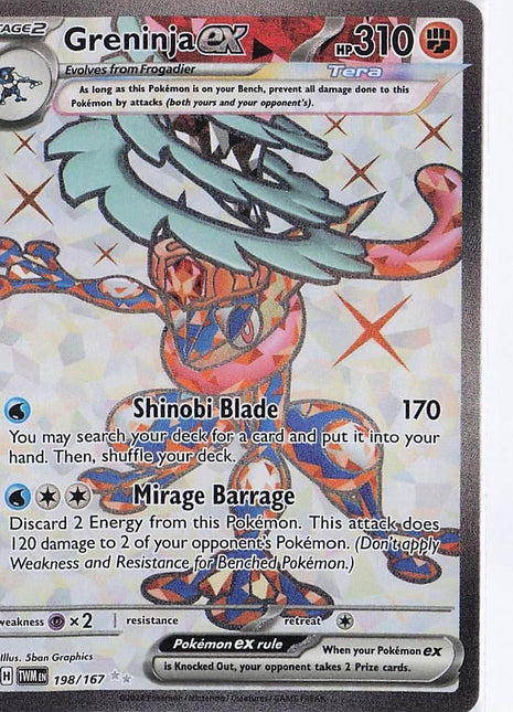 Greninja ex 198/167