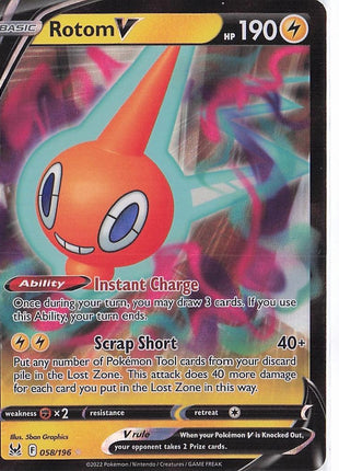 Rotom V 058/196