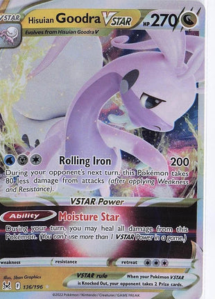 Hisuian Goodra VSTAR 136/196