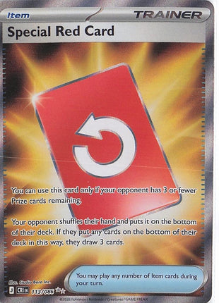Special Red Card 113/086