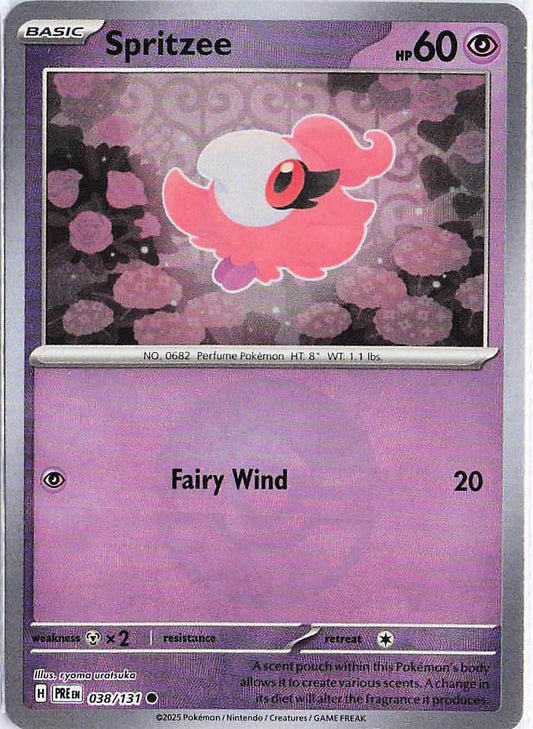 Spritzee 038/131 (Pokeball Holo)