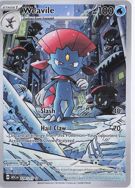 Weavile 228/217