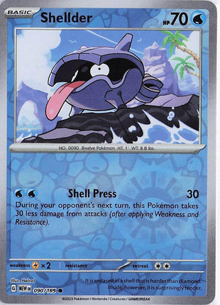 Shellder 090/165 (RH)