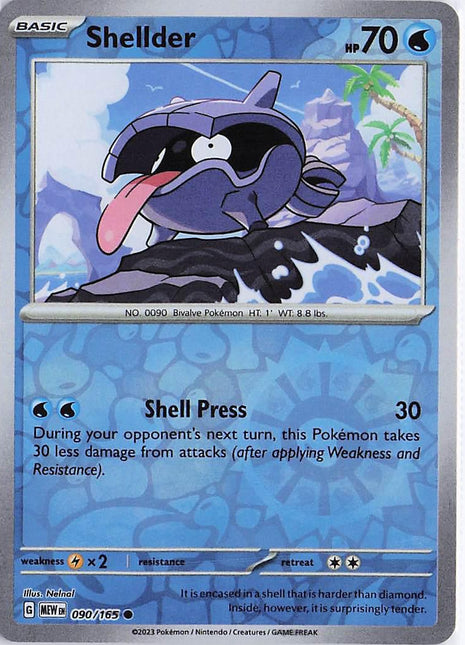 Shellder 090/165 (RH)