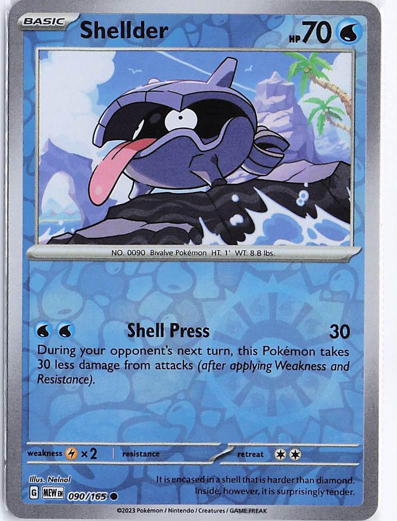 Shellder 090/165 (RH)