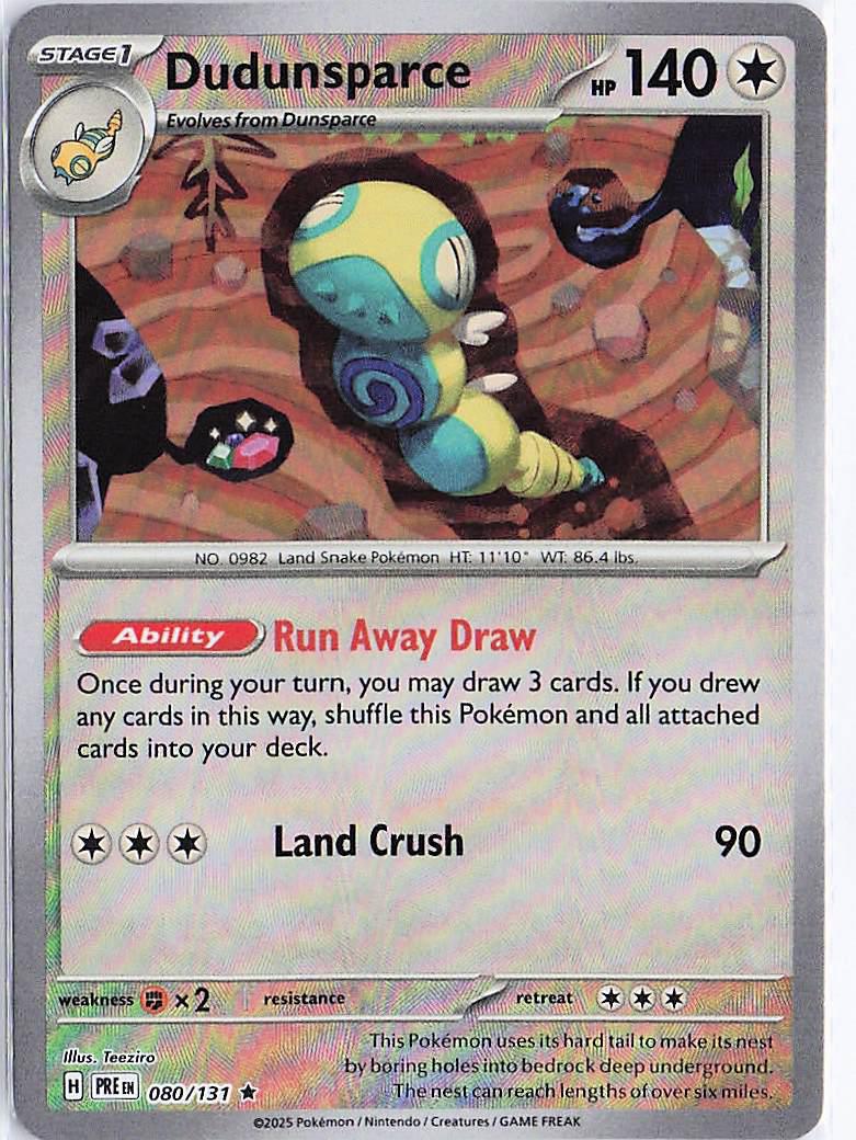 Dudunsparce 080/131 (Pokeball Holo)