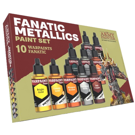 The Army Painter - Warpaints Fanatic: Metallics Paint Set
