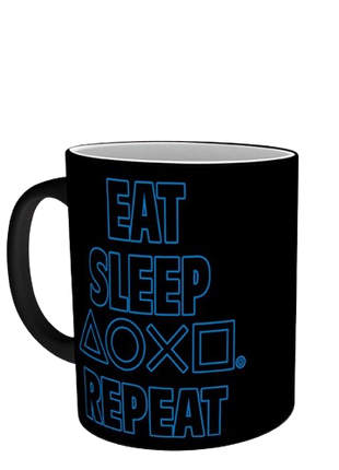 Playstation - Eat Sleep Repeat Heat Change Mug